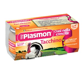 PLASMON OMOGENEIZZATO TACCHINO 80 G X 2 PEZZI - FarmaLucia
