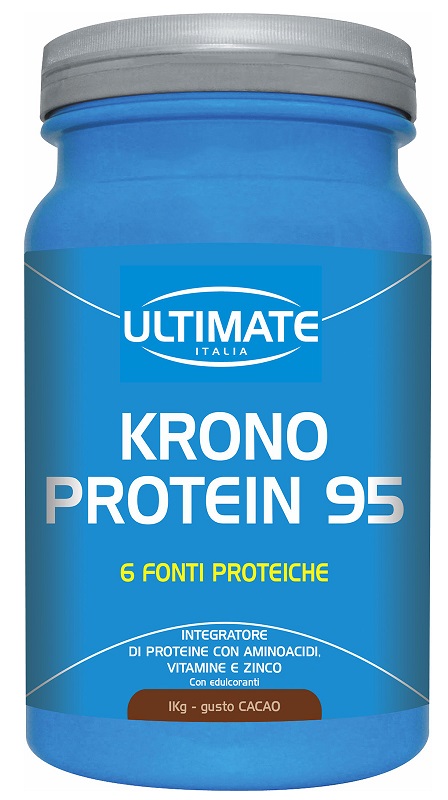 ULTIMATE KRONO PROTEIN 95 CACAO 1 KG - FarmaLucia