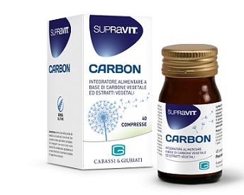 SUPRAVIT CARBON 40 TAVOLETTE - FarmaLucia