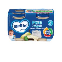 MELLIN MERENDA YOGURT PERA 2X120 G - FarmaLucia