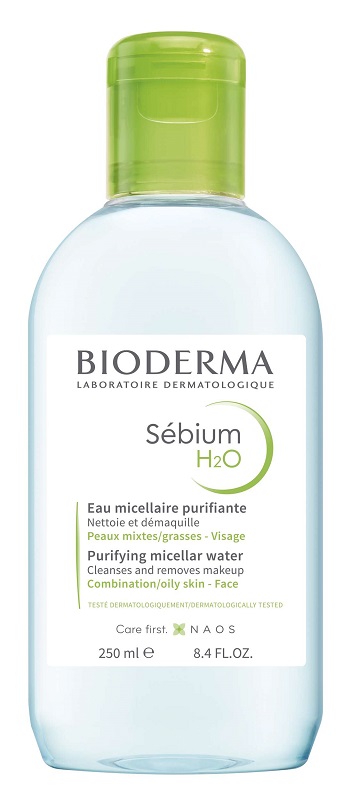 SEBIUM H2O ACQUA MICELLARE DETERGENTE PURIFICANTE 250 ML - FarmaLucia