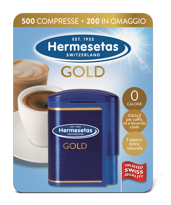 HERMESETAS GOLD 500+200 COMPRESSE 35 G - FarmaLucia