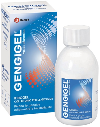 COLLUTORIO PER GENGIVE GENGIGEL IDROGEL FLACONE 150 ML - FarmaLucia