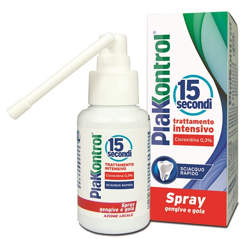 PLAKKONTROL 15 SECONDI COLLUTORIO SPRAY 50 ML - FarmaLucia