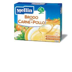MELLIN BRODO CARNE POLLO 10 BUSTINE X 5 G - FarmaLucia