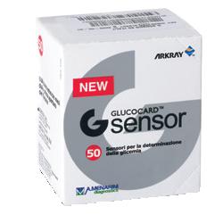 STRISCE MISURAZIONE GLICEMIA GLUCOCARD G SENSOR 50 PEZZI - FarmaLucia