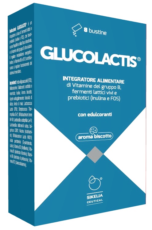 GLUCOLACTIS 8 BUSTINE AROMA BISCOTTO - FarmaLucia