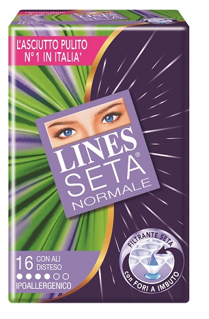 LINES SETA NORMALE CON ALI X 16 - FarmaLucia