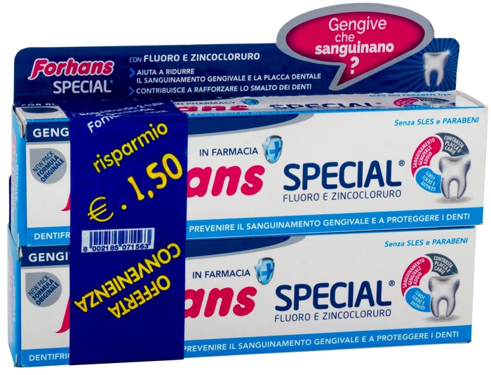 FORHANS SP DENTIF 2X75ML - FarmaLucia