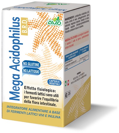 MEGA ACIDOPHILUS 75 CAPSULE MIRABILIS - FarmaLucia