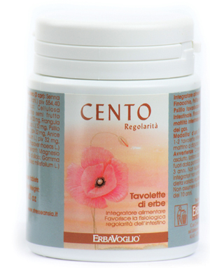 CENTO LASSATIVO ERBE 100 TAVOLETTE - FarmaLucia