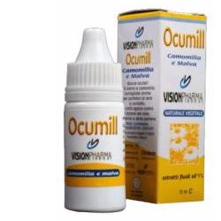 SOLUZIONE LUBRIFICANTE OCUMILL CAMOMILLA MALVA 15 ML - FarmaLucia