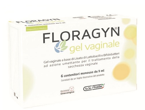 GEL VAGINALE A BASE DI LATTOBACILLI LISATI FLORAGYN GEL 6 TUBETTI MONODOSE 9ML - FarmaLucia