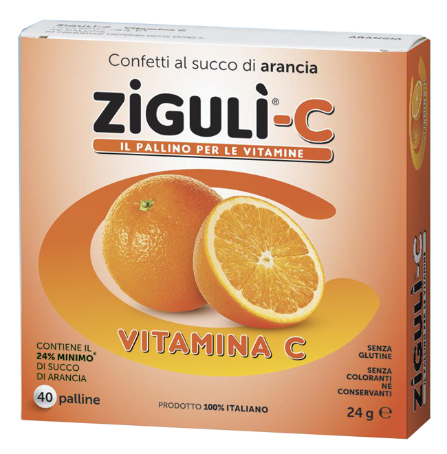 ZIGULI C ARANCIA 40 CONFETTI 24 G - FarmaLucia