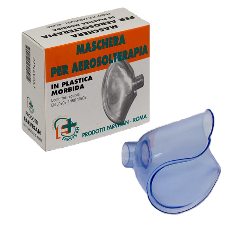 MASCHERA MORBIDA. RICAMBIO PER AEROSOLTERAPIA - FarmaLucia