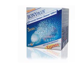 BONYPLUS EXPRESS DETERGENTE PER PROTESI DENTARIA 56 COMPRESSE - FarmaLucia