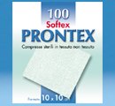 GARZA IN TESSUTO NON TESSUTO PRONTEX SOFT 10X10CM 100 PEZZI - FarmaLucia