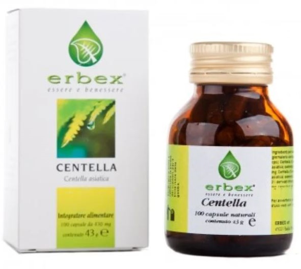 CENTELLA 100 CAPSULE 430MG - FarmaLucia
