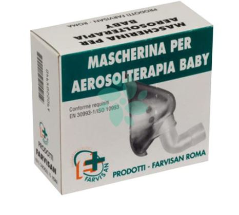 MASCHERA PEDIATRICA. RICAMBIO PER AEROSOLTERAPIA - FarmaLucia