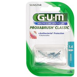 GUM PROXABRUSH CLASSIC 614 SCOVOLINO INTERDENTALE 8 PEZZI - FarmaLucia