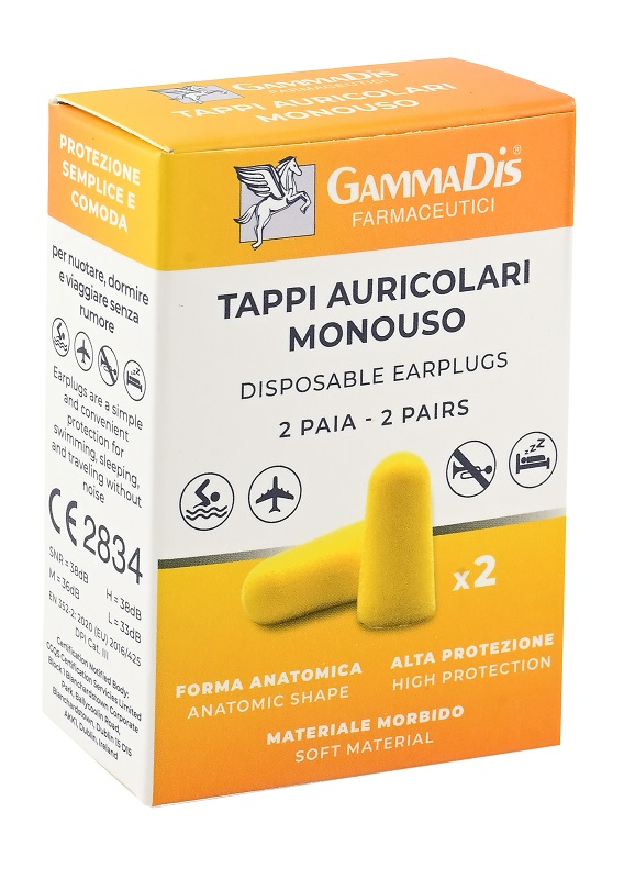 TAPPO AURICOLARE EAR GOMMAPIUMA 4 PEZZI GAMMADIS - FarmaLucia