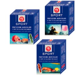 TAPPO AURICOLARE IN SILICONE PIC SPORT 6 PEZZI - FarmaLucia