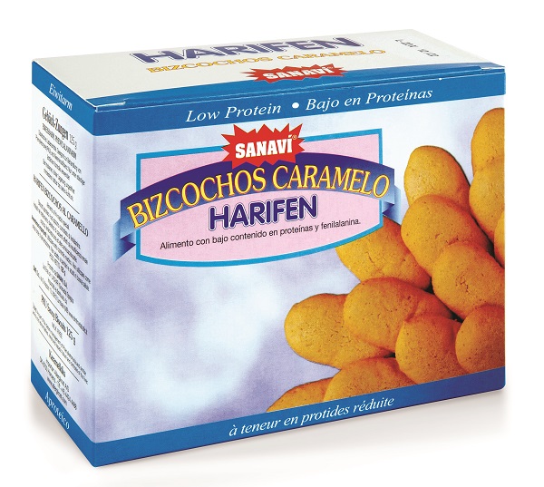 HARIFEN BISCOTTI CARAMELLO 125 G - FarmaLucia