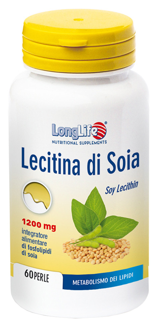 LONGLIFE LECITINA SOIA 60 PERLE DI GELATINA DA 1,7 G - FarmaLucia