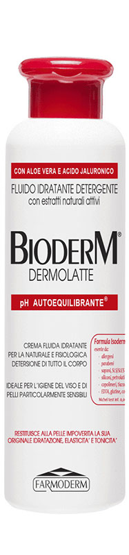 BIODERM DERMOLATTE CREMA FLUIDA 250 ML - FarmaLucia