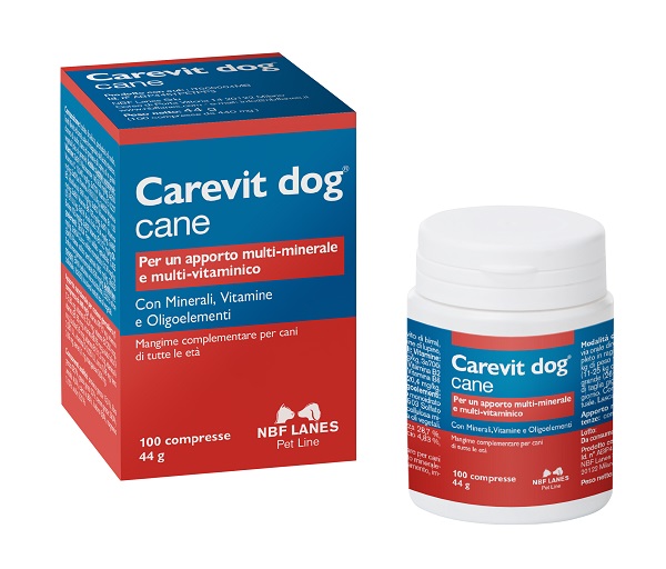 CAREVIT DOG FLACONE 100 COMPRESSE APPETIBILI - FarmaLucia