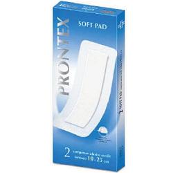 GARZA COMPRESSA PRONTEX SOFT PAD 10X25 CM 2 PEZZI - FarmaLucia