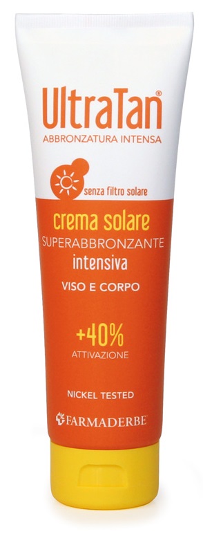 ULTRA TAN CREMA SOLARE SUPERABBRONZANTE INTENSIVA VISO & CORPO +40% ATTIVAZIONE 125 ML - FarmaLucia