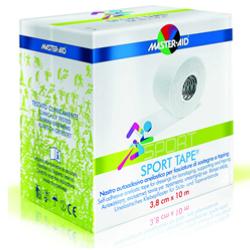 NASTRO AUTOADESIVO ANELASTICO PER FASCIATURE DI SOSTEGNO E TAPING MASTER-AID SPORT 3,8X10 - FarmaLucia