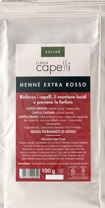 HENNE EXTRA ROSSO 100G - FarmaLucia