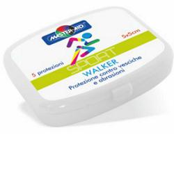 PROTEZIONE TALLONE VESCICHE E ABRASIONI MASTER-AID SPORT WALKER 5X5 5 PEZZI - FarmaLucia