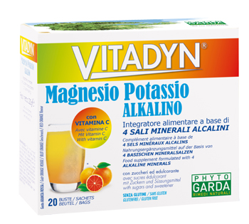 VITADYN MAGNESIO POTASSIO ALKALINO 20 BUSTINE - FarmaLucia
