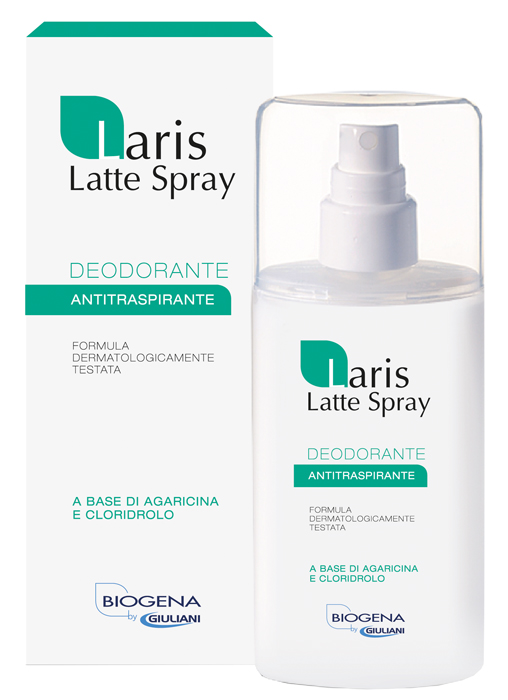 LARIS LATTE SPRAY DEODORANTE ANTITRASPIRANTE 100 ML - FarmaLucia