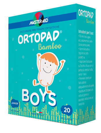 CEROTTO OCULARE PER ORTOTTICA ORTOPAD BOYS 5X6,7 CM 20 PEZZI - FarmaLucia