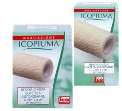 ICOPIUMA BENDA GARZA ELASTICA AUTOFISSANTE CM8X4MT - FarmaLucia