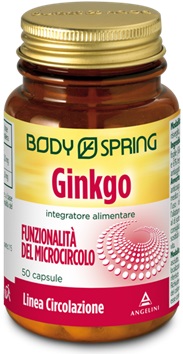 BODY SPRING GINKGO BILOBA 50 CAPSULE - FarmaLucia