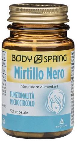 BODY SPRING MIRTILLO NERO 50 CAPSULE - FarmaLucia