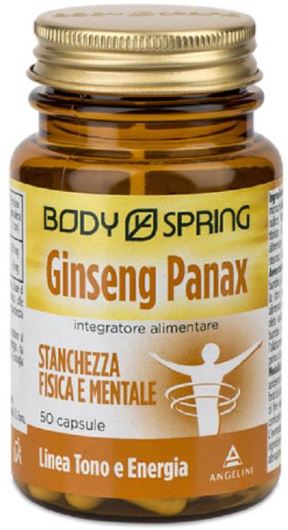 BODY SPRING GINSENG 50 CAPSULE - FarmaLucia