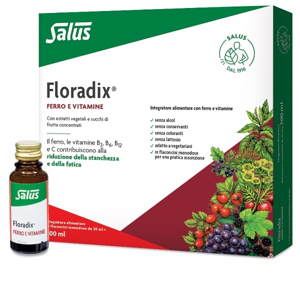 FLORADIX MONODOSE 10 FLACONCINI DA 20 ML - FarmaLucia