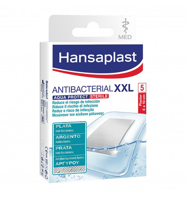 HANSAPLAST MED AQUA PROTECT WOUND CARE MEDICAZIONE 80X100 CM 5 PEZZI - FarmaLucia