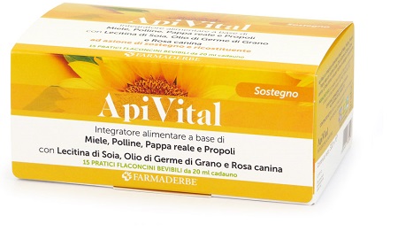 APIVITAL 15 FLACONCINI DA 20 ML - FarmaLucia