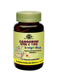 CANGURINI VITAMINA C 100 COMPRESSE MASTICABILI - FarmaLucia