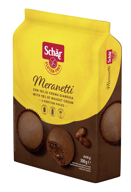 SCHAR MERANETTI CON CREMA GIANDUIA 4 PEZZI DA 50 G - FarmaLucia