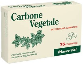 CARBONE VEGETALE 25 COMPRESSE - FarmaLucia