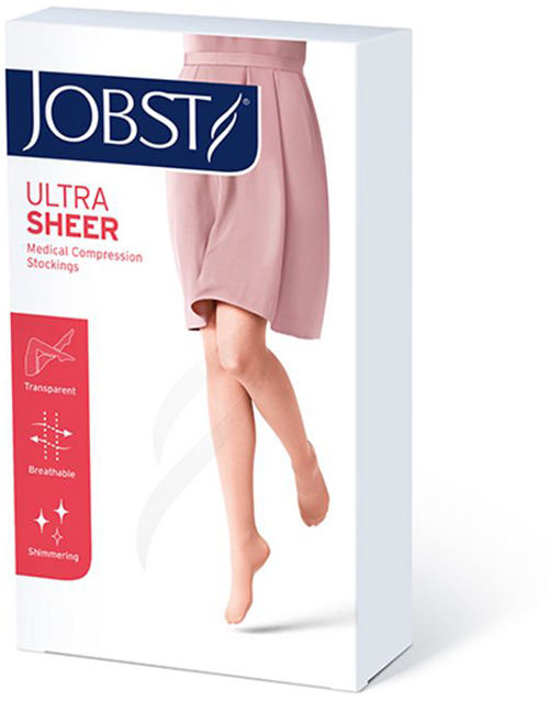 CALZA COMPRESSIVA JOBST ULTRASHEER 10-15MMHG COLLANT NOIR5 ARTICOLO 797860000600 - FarmaLucia