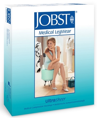 CALZA COMPRESSIVA JOBST ULTRASHEER 15-20MMHG COLLANT ELAST APPL NAT5 ARTICOLO 751160000400 - FarmaLucia